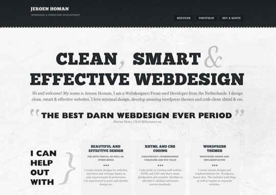 html5 websites example