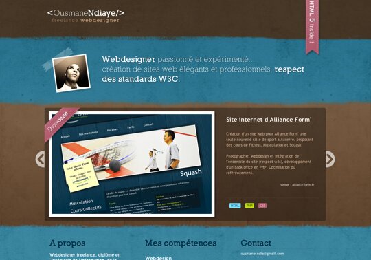 html5 websites example