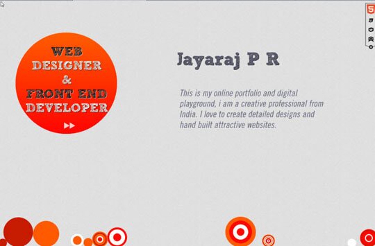 html5 websites example